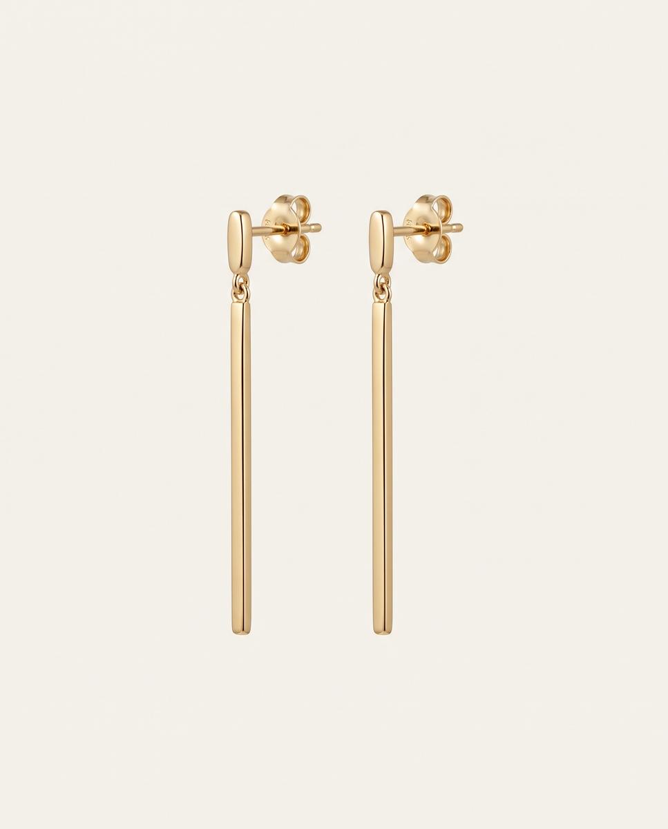 Linear Drop Earrings